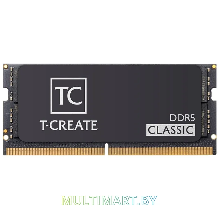 Оперативная память Team T-Create Classic SODIMM 16GB DDR5 PC5-44800 (CTCCD516G5600HC46A-S01)